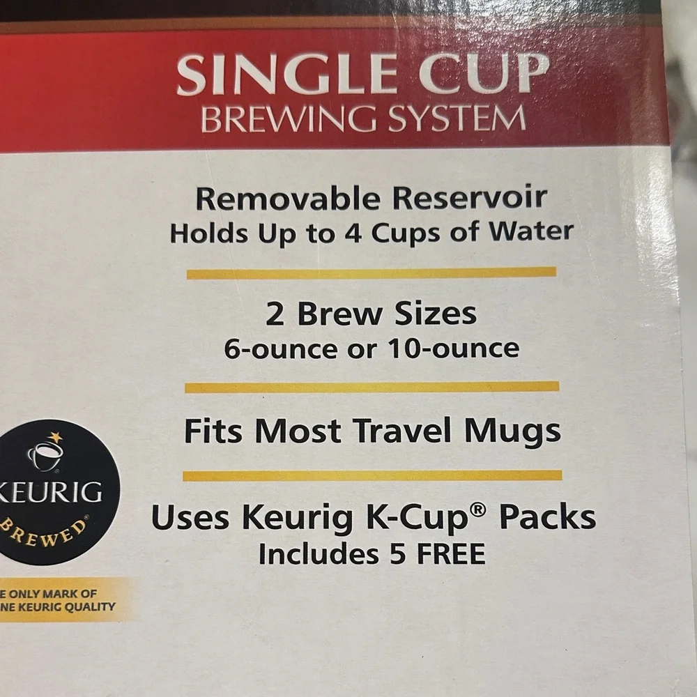 Mr. Coffee Single Cup Brewing System - Black